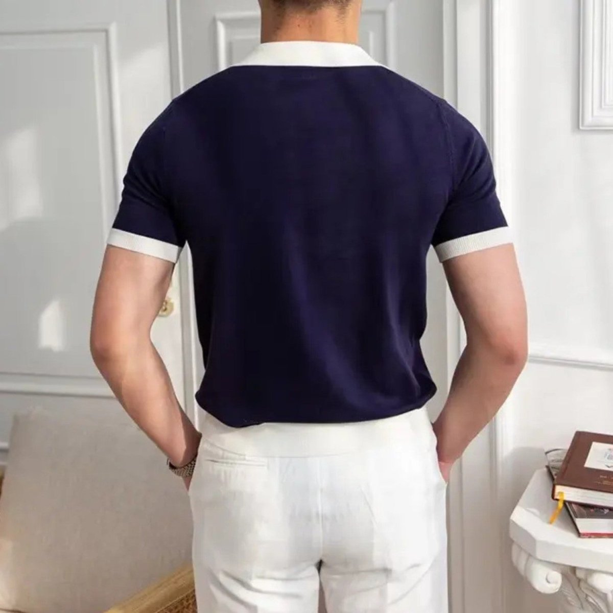 Regular Fit Knitted Polo Shirt - Polo Shirts - Wild Eye Vision