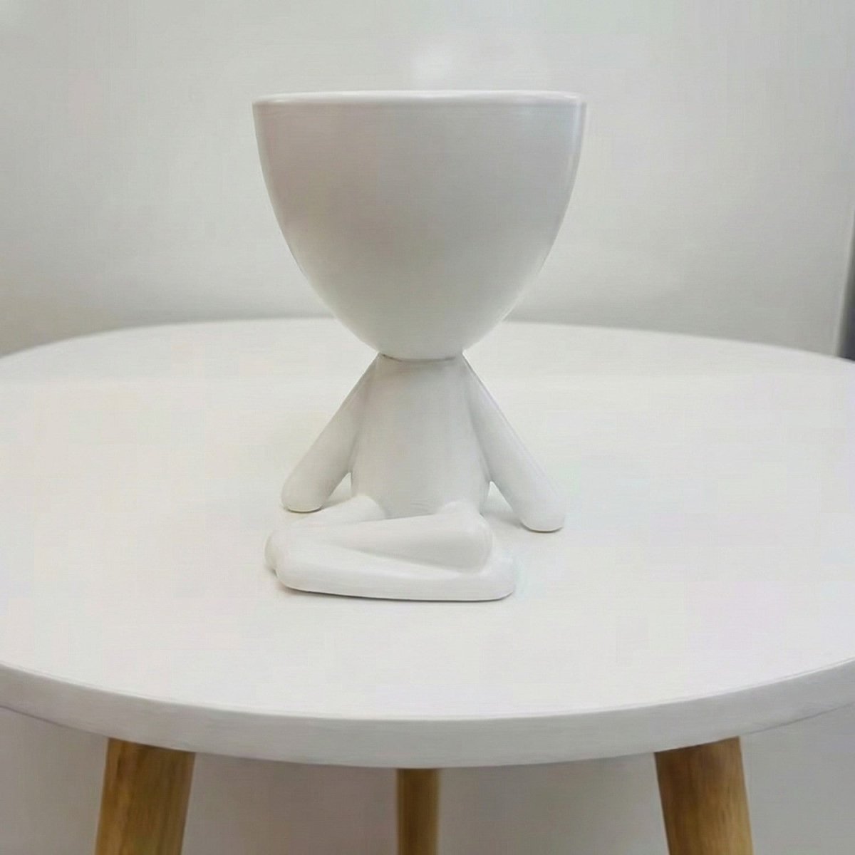 Resin Figure Plant Pot with Unique Design - Flowerpot - Wild Eye Vision