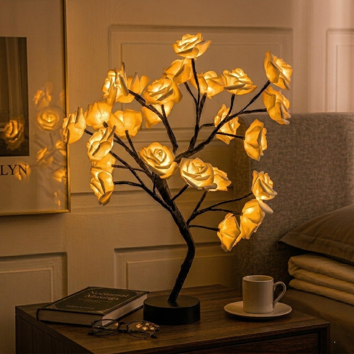 Rose Blossom Light Tree Lamp - Table Lamp - Wild Eye Vision