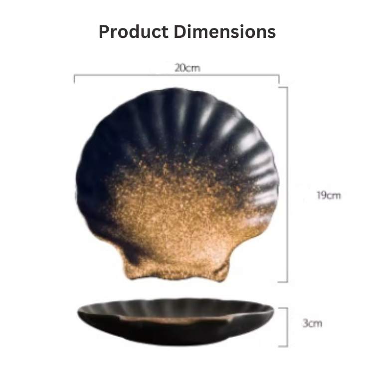 SeasideAura Shell Plates - Plates - Wild Eye Vision