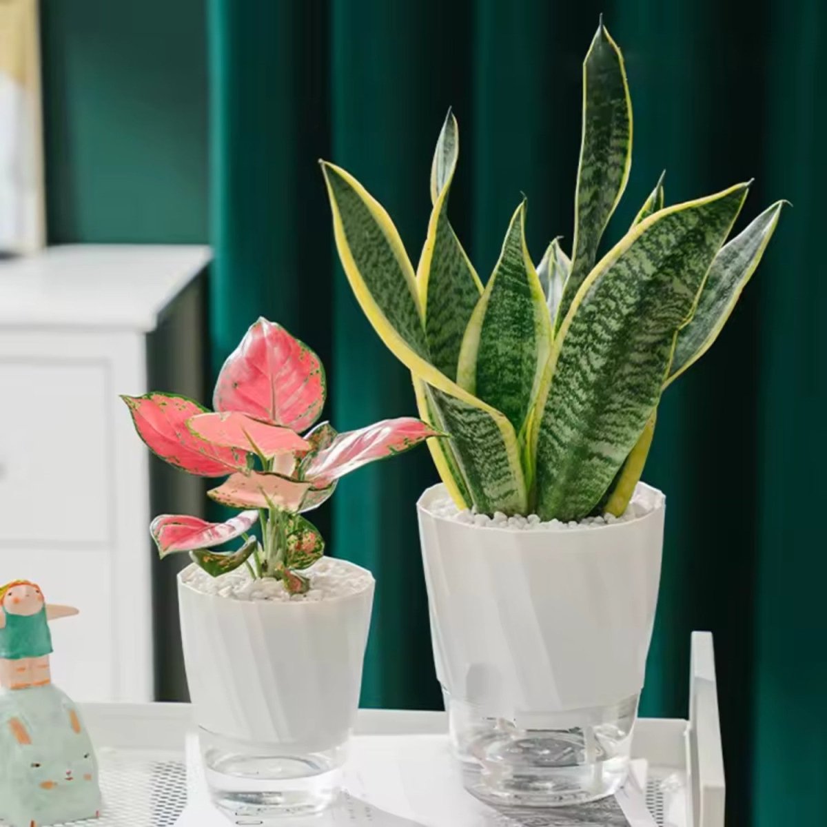 Self - Watering Flowerpot for Clean Indoor Gardening - Flowerpot - Wild Eye Vision