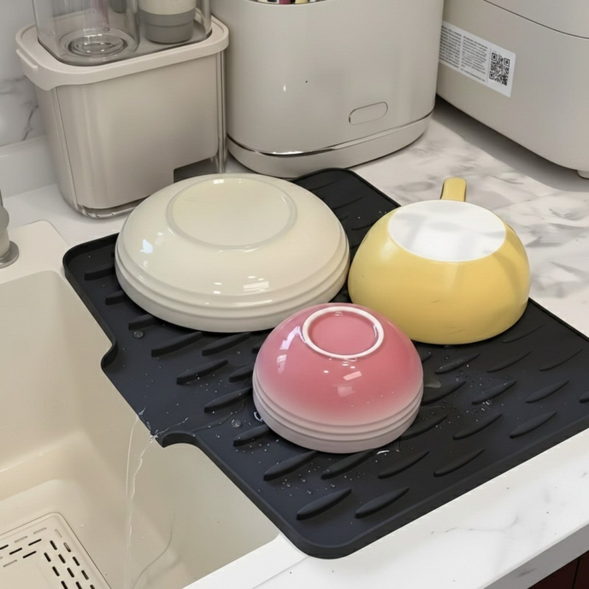 Silicone Draining Mat for Quick Drying - Draining Mat - Wild Eye Vision