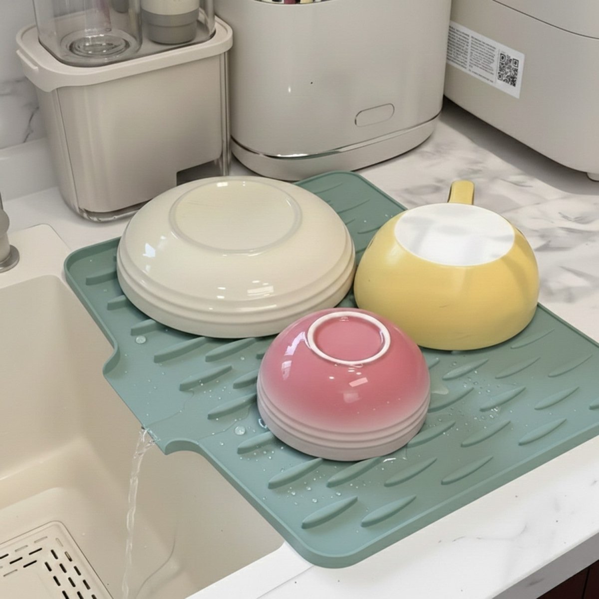 Silicone Draining Mat for Quick Drying - Draining Mat - Wild Eye Vision