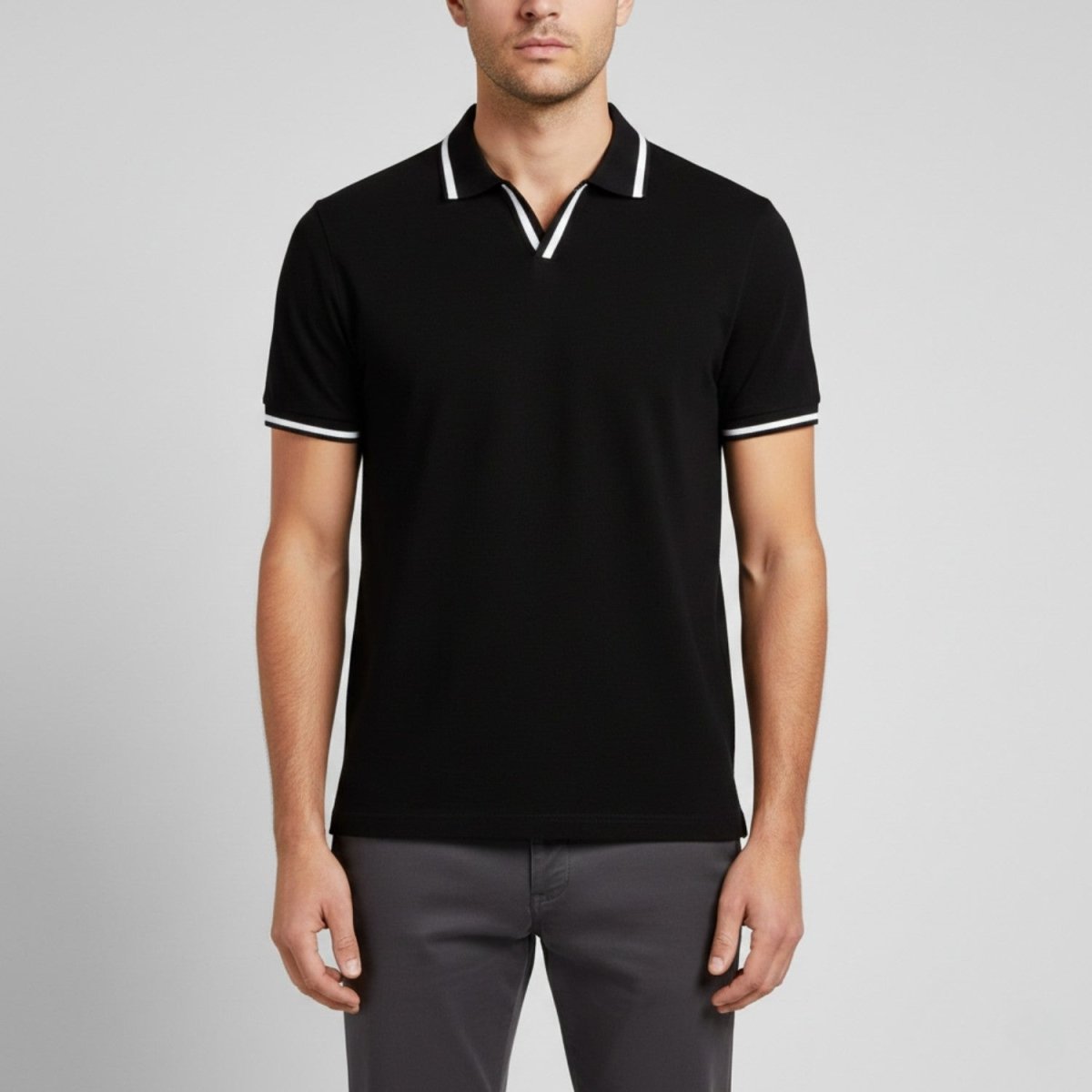 Slim Fit Contrast Polo Shirt - Polo Shirts - Wild Eye Vision