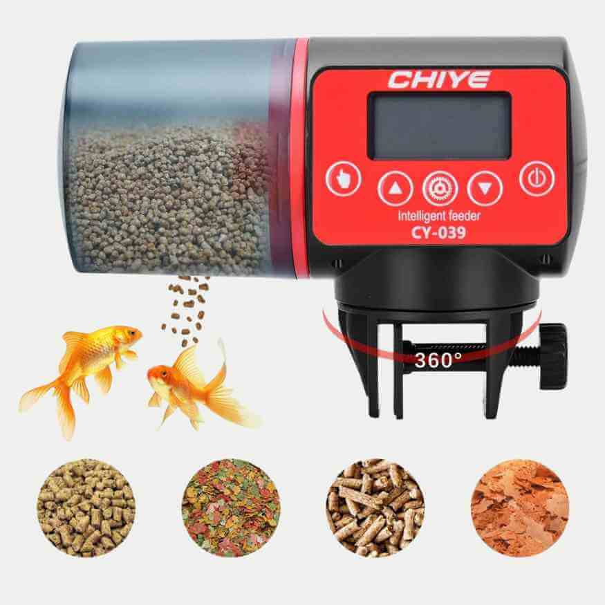 Smart Automatic Aquarium Feeder - Automatic Aquarium Feeder - Wild Eye Vision
