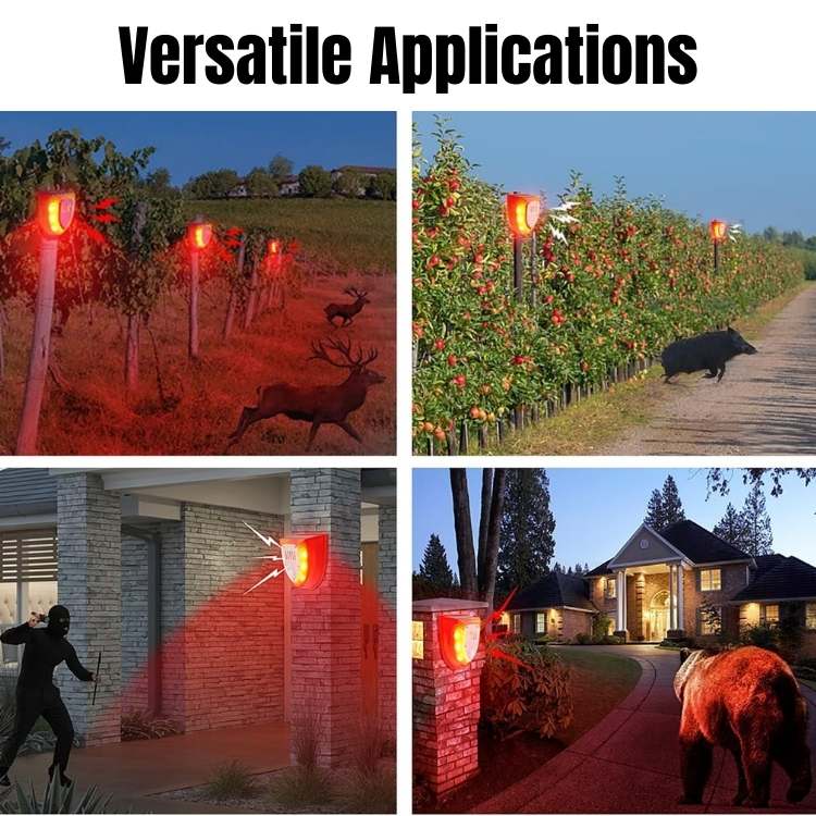 SmartSolar Outdoor Animal Repeller - Wild Eye Vision