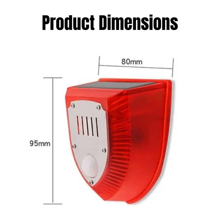 SmartSolar Outdoor Animal Repeller - Wild Eye Vision