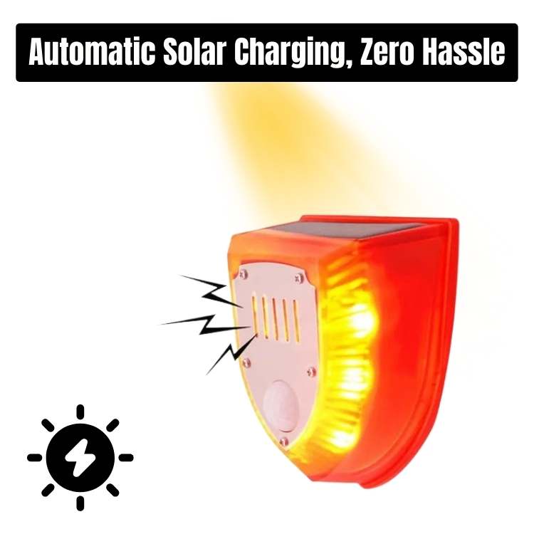 SmartSolar Outdoor Animal Repeller - Wild Eye Vision