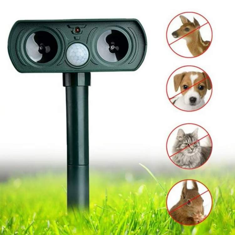 Solar - Powered Ultrasonic Pest Repeller - Ultrasonic Pest Repeller - Wild Eye Vision