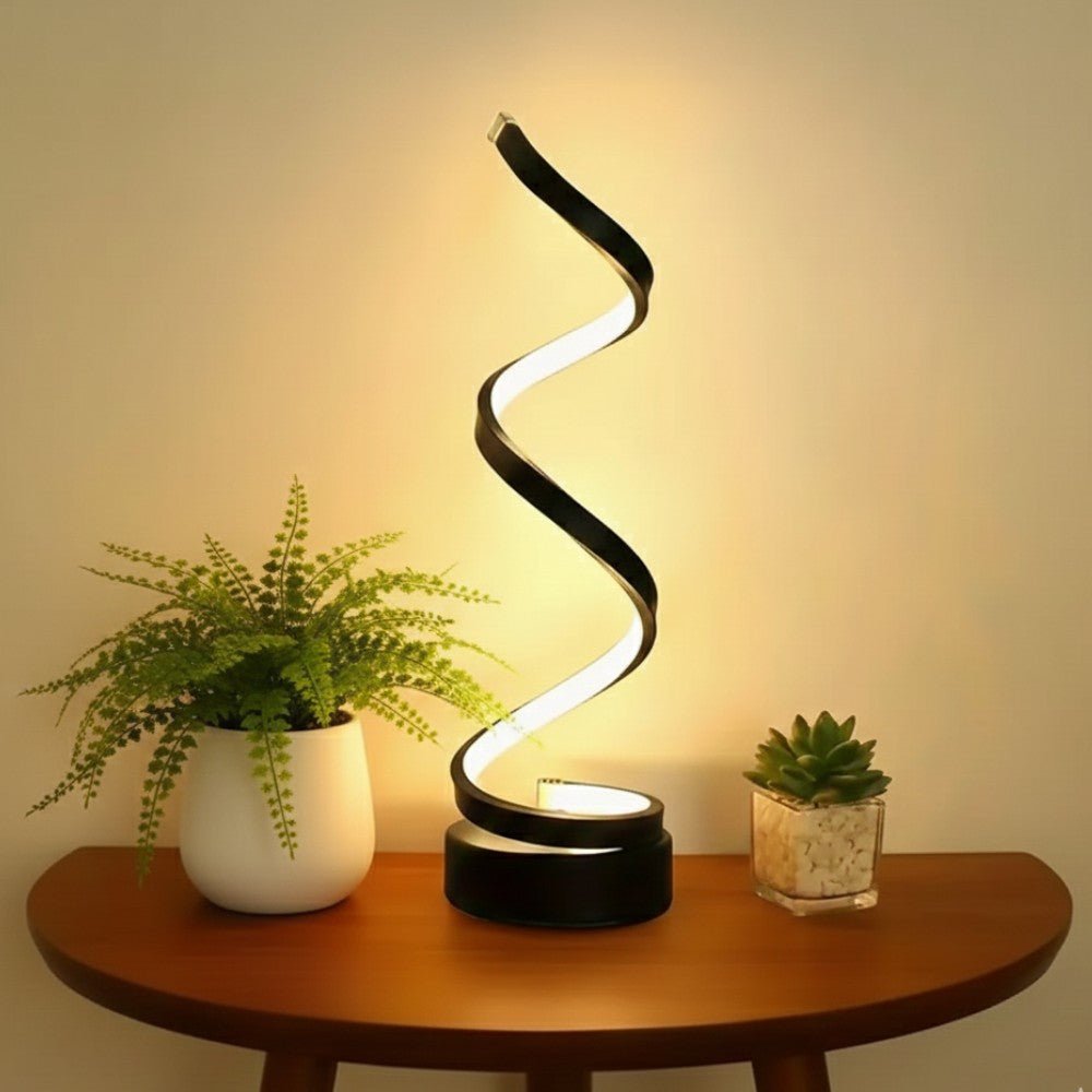 SpiralGlow Dimmable Table Lamp - Table Lamp - Wild Eye Vision