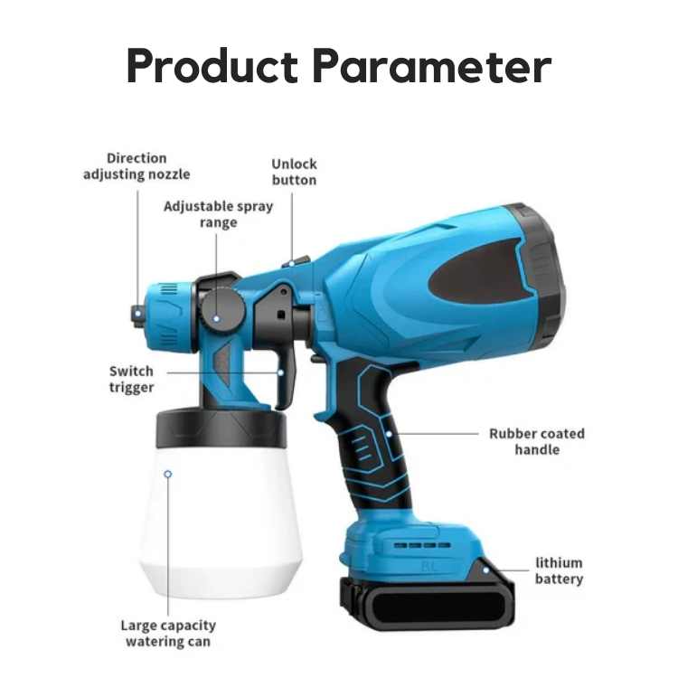 SprayMaster Cordless Paint Sprayer - Cordless Paint Sprayer - Wild Eye Vision