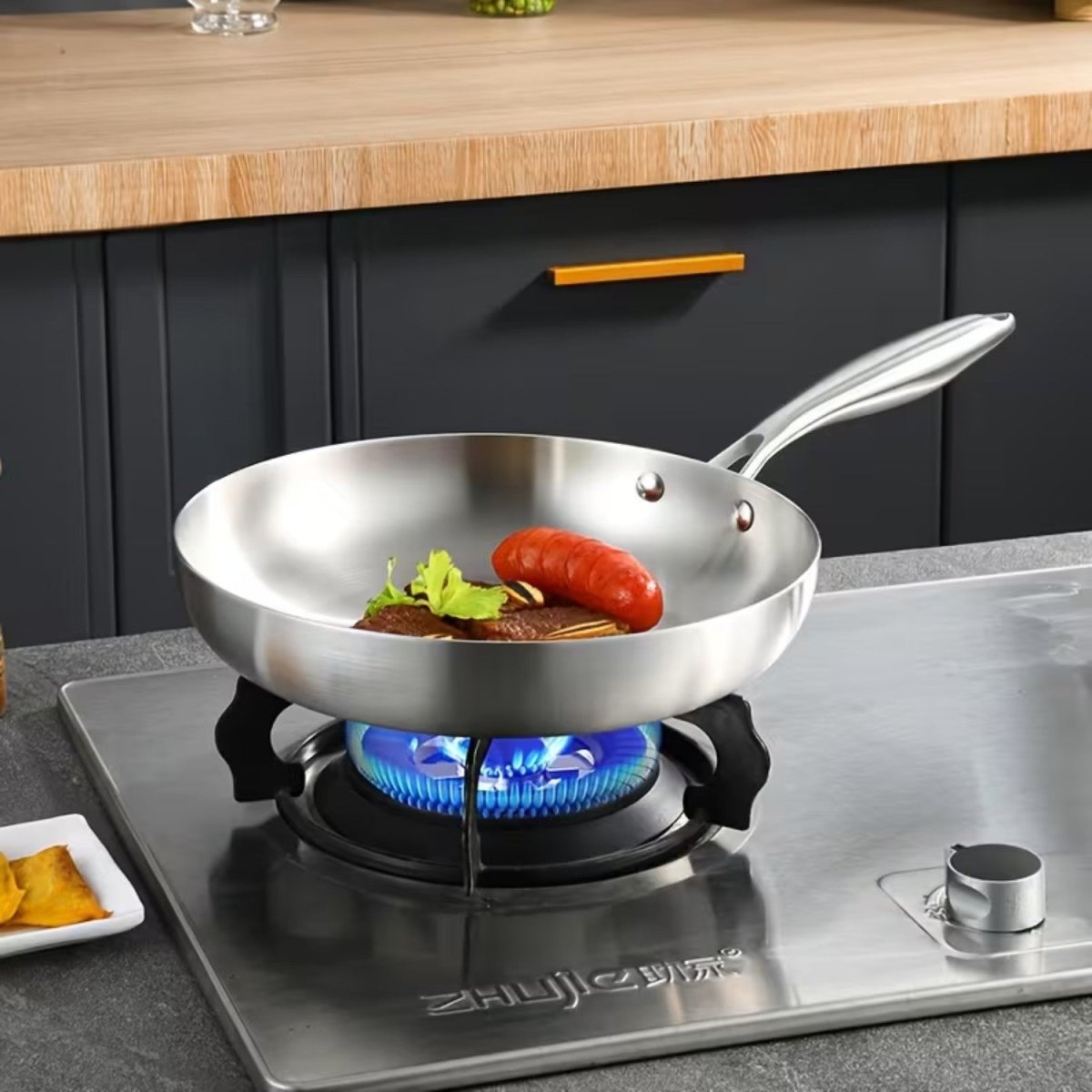 Stainless Steel Frying Pan - Frying Pan - Wild Eye Vision