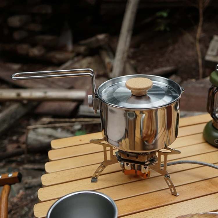 Stainless Steel Multi - Purpose Camping Kettle - Camping Kettle - Wild Eye Vision
