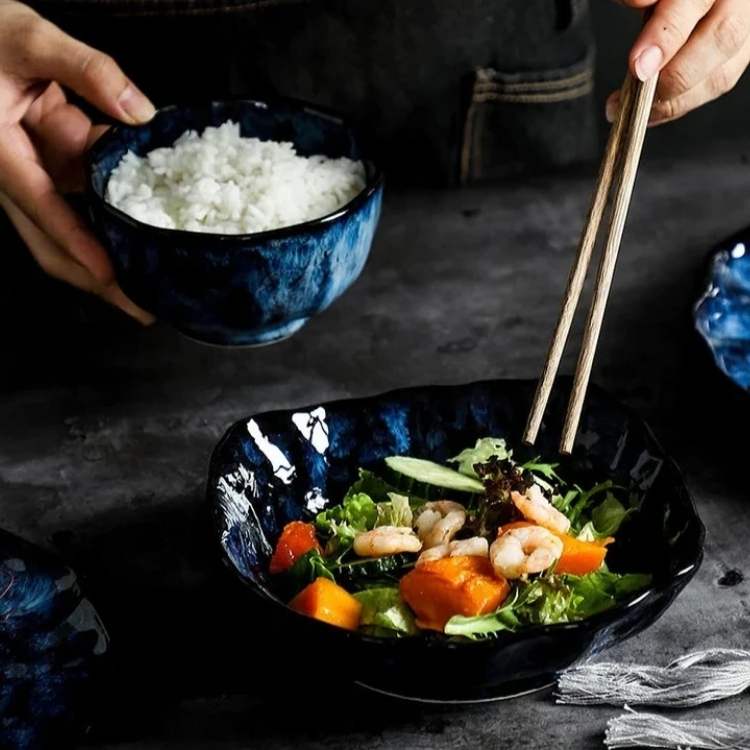 StellarBlue 10 - Piece Dinner Set - Dinner Set - Wild Eye Vision