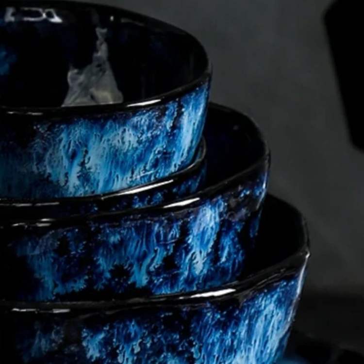 StellarBlue 10 - Piece Dinner Set - Dinner Set - Wild Eye Vision