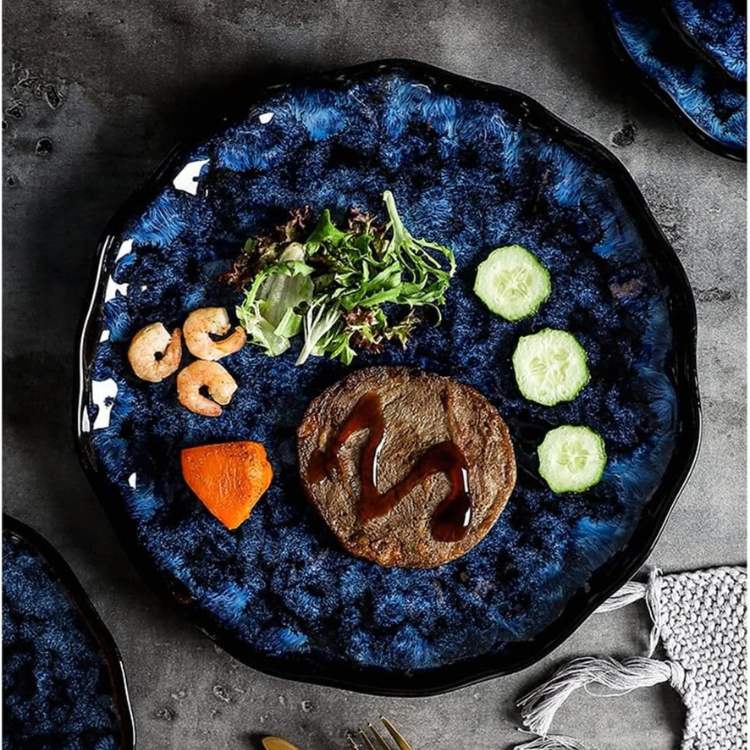 StellarBlue 10 - Piece Dinner Set - Dinner Set - Wild Eye Vision