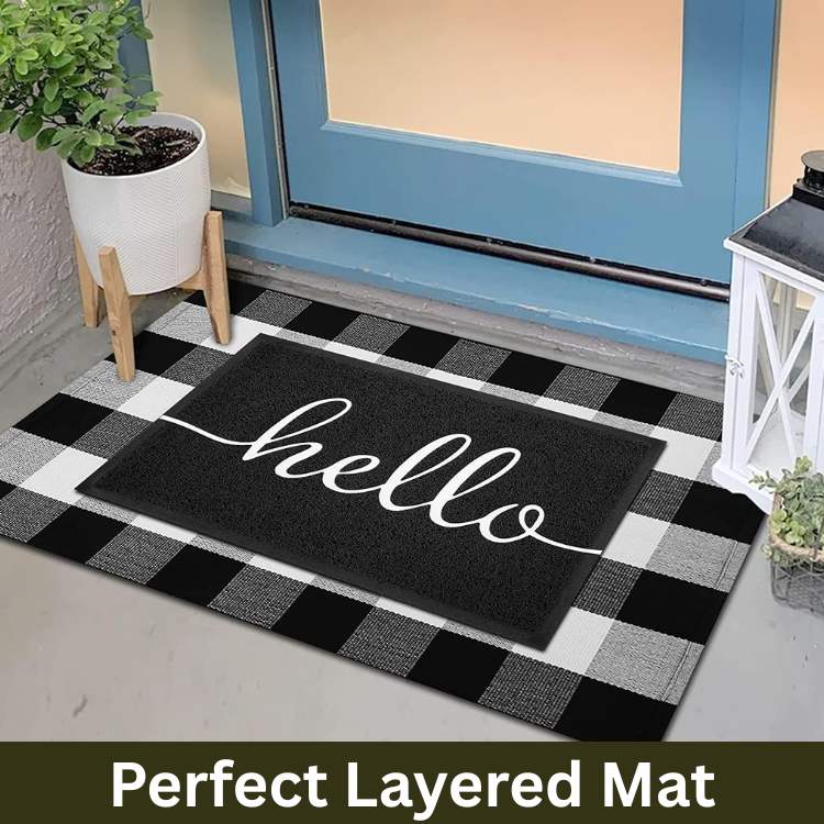 Stylish Hello Welcome Mat - Mat - Wild Eye Vision
