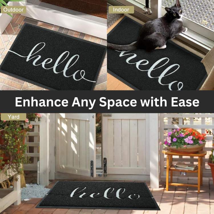 Stylish Hello Welcome Mat - Mat - Wild Eye Vision