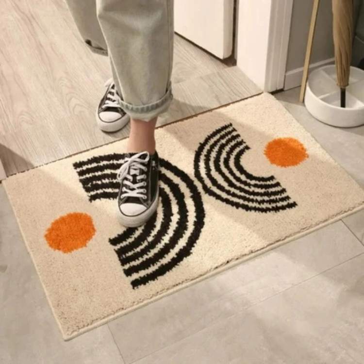 Sunrise Bloom Non - Slip Bath Rug - Bath Rug - Wild Eye Vision