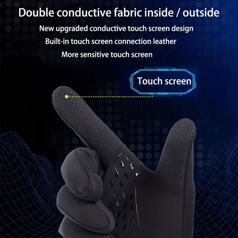 Thermal Waterproof Cycling Gloves - Wild Eye Vision