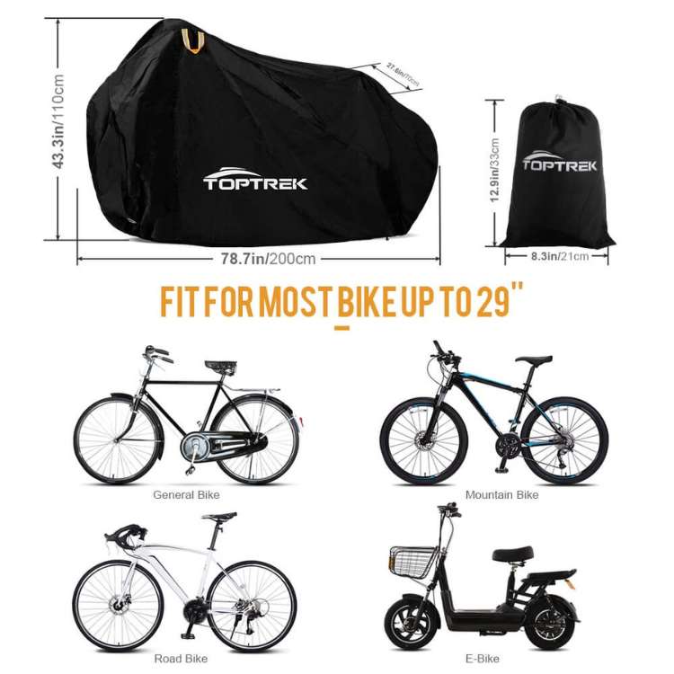 Toptrek Premium Bike Cover - Bike Cover - Wild Eye Vision