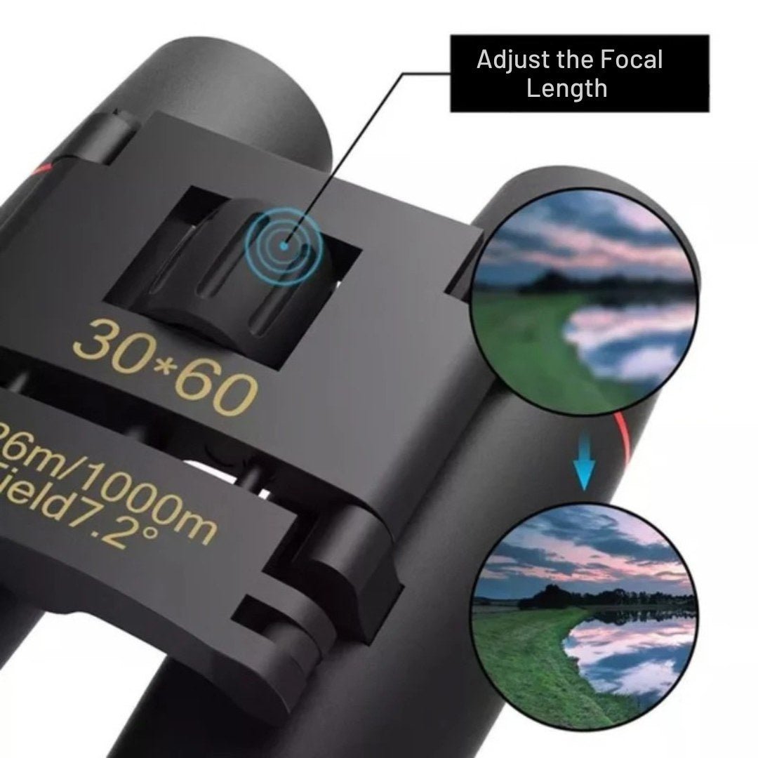 TrailView – Compact Folding Binoculars for Outdoor Travel - Binoculars - Wild Eye Vision
