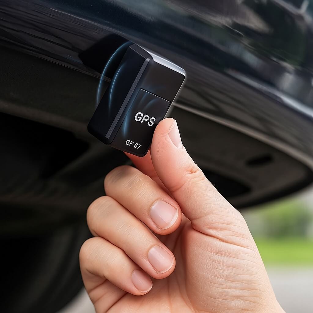 Ultra - Compact Magnetic GPS Tracker - GPS Car Tracker - Wild Eye Vision