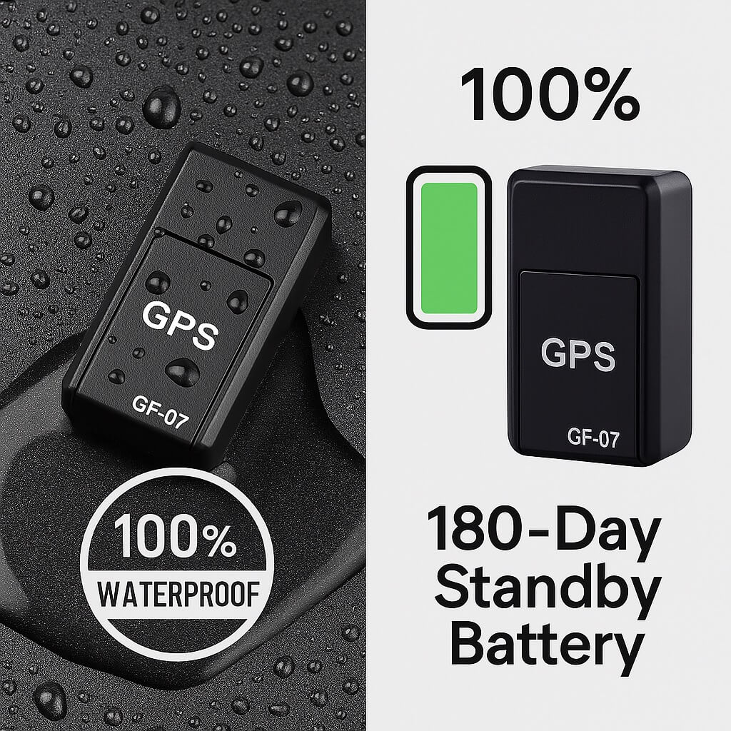 Ultra - Compact Magnetic GPS Tracker - GPS Car Tracker - Wild Eye Vision