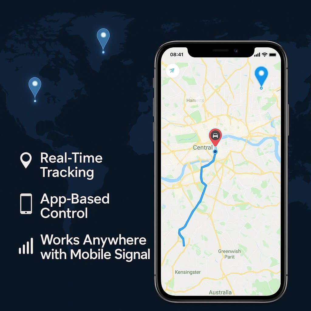Ultra - Compact Magnetic GPS Tracker - GPS Car Tracker - Wild Eye Vision