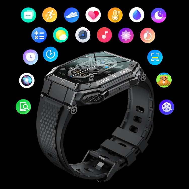 Ultra - Durable Military Smart Watch - Smart Watch - Wild Eye Vision