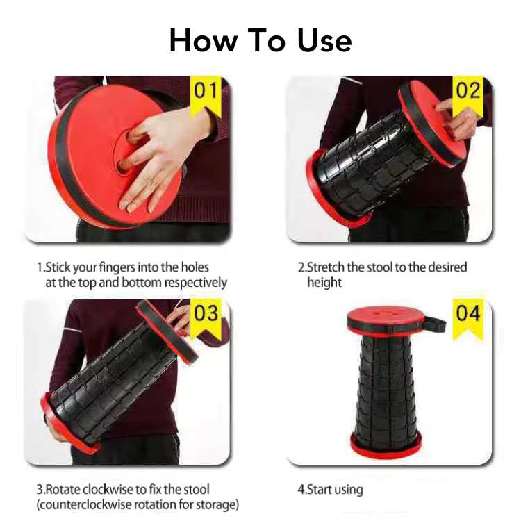UltraCompact Foldable Stool - Foldable Stool - Wild Eye Vision