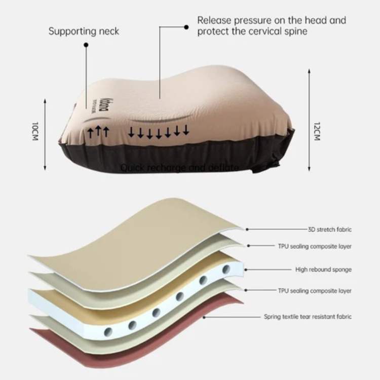 Ultralight Inflatable Camping Pillow - Camping Pillow - Wild Eye Vision