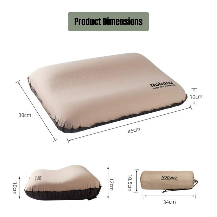 Ultralight Inflatable Camping Pillow - Camping Pillow - Wild Eye Vision