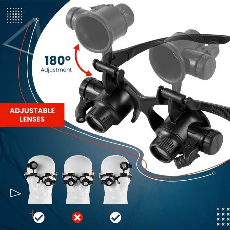 UltraVision Magnifying Glasses With Light - Magnifying Glasses - Wild Eye Vision