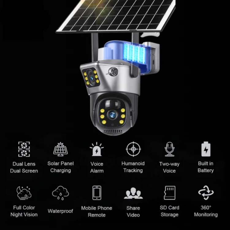 UltraVision Solar Security Camera - Security Camera - Wild Eye Vision