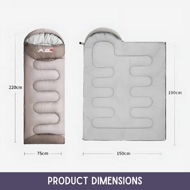 UltraWarm Adventure Sleeping Bag - Sleeping Bag - Wild Eye Vision