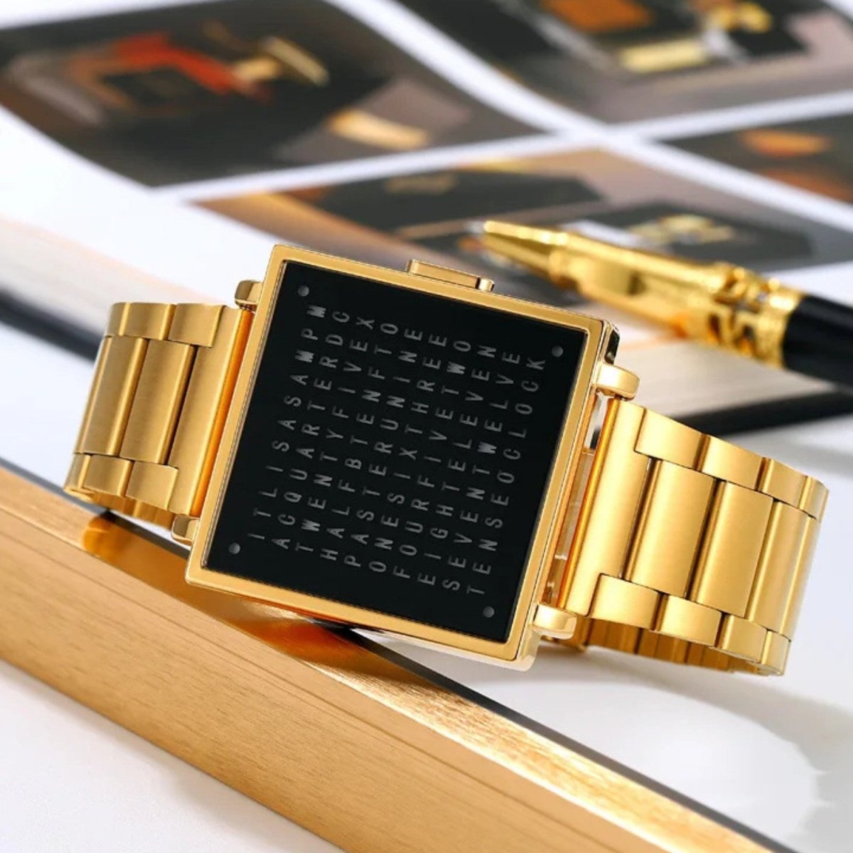 Unisex Textual Watch - Textual Watch - Wild Eye Vision