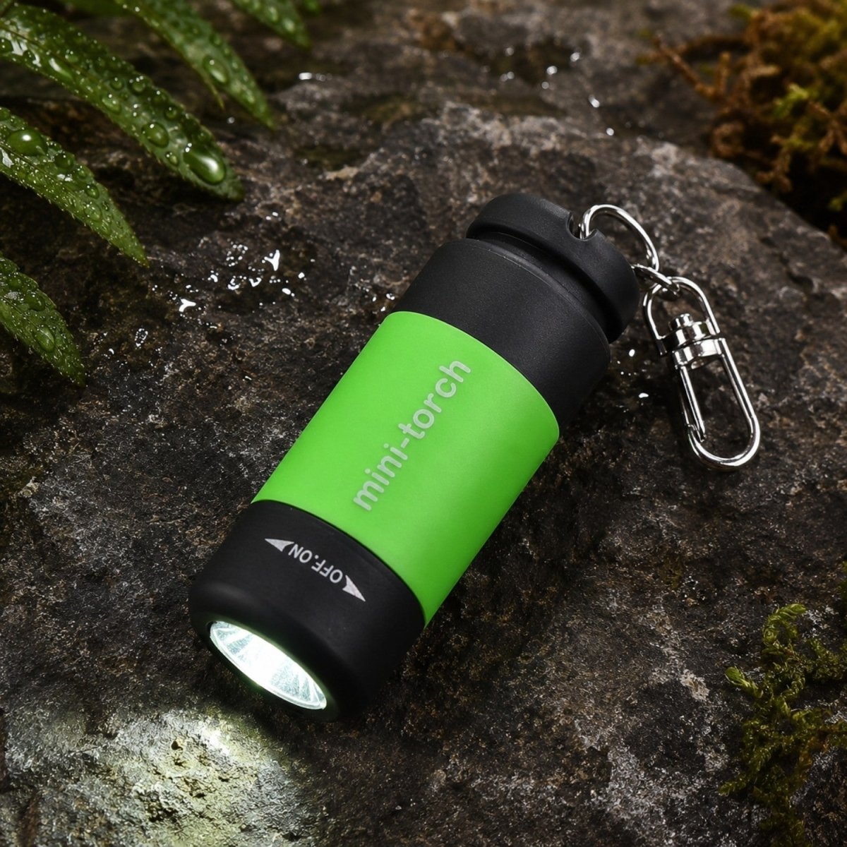 USB Rechargeable Mini Keychain Flashlight - Flashlight - Wild Eye Vision