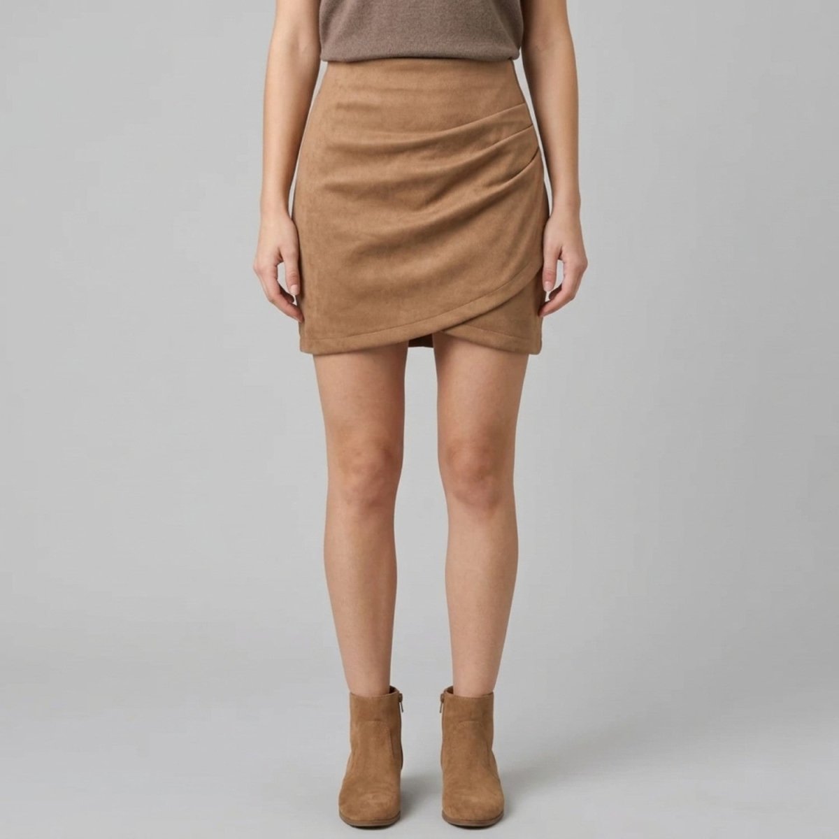 Velvet Wrap Mini Skirt - Skirt - Wild Eye Vision