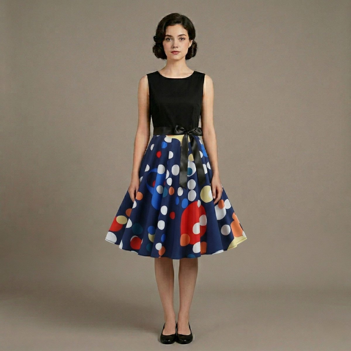 Vintage Polka Dot Skirt - Skirt - Wild Eye Vision