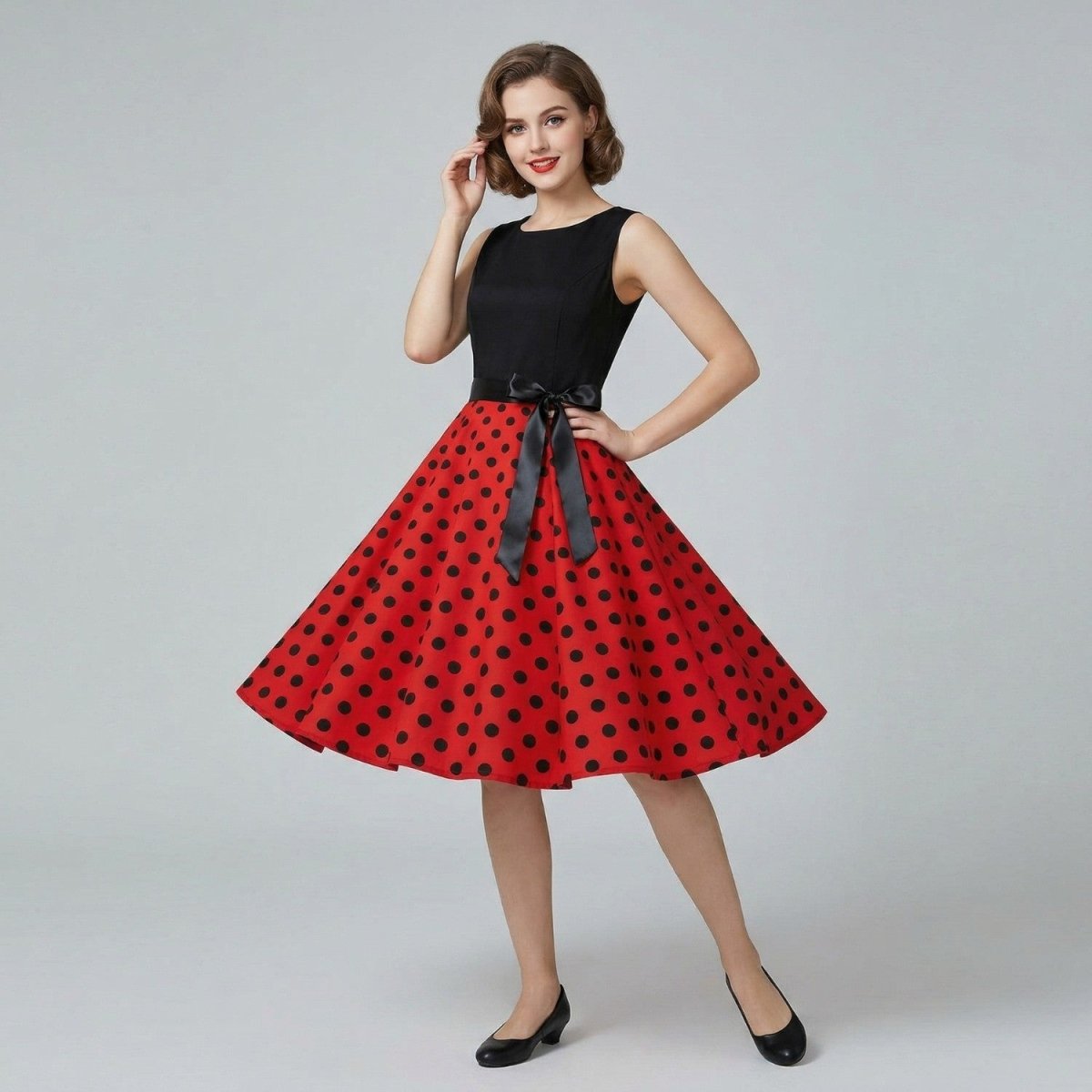 Vintage Polka Dot Skirt - Skirt - Wild Eye Vision