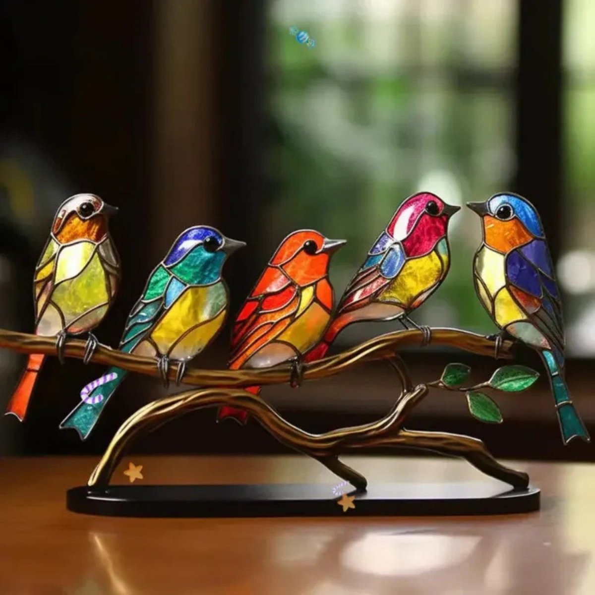 Window Bird Decoration for Colorful Home Accent - Window Bird Decoration - Wild Eye Vision