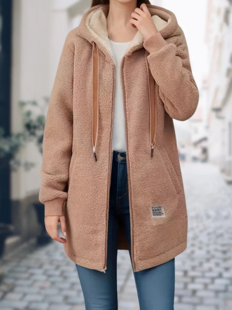 Women's Fleece Lined Winter Coat - Women's Coat - Wild Eye Vision