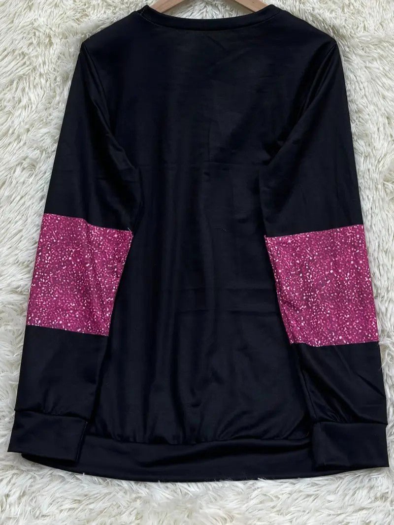 Women’s Glitter Christmas Tree Sweatshirt - Ladies Christmas Jumpers - Wild Eye Vision