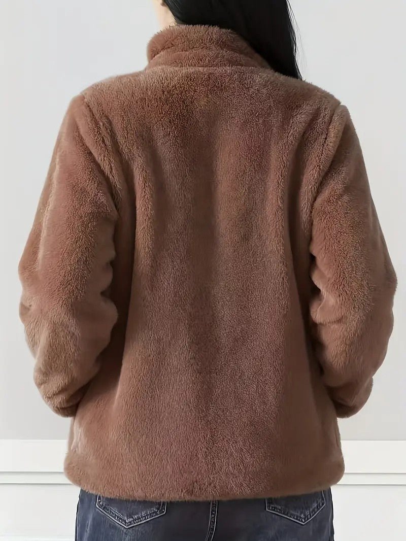 Women’s Light Fleece Winter Jacket - Women's Winter Jacket - Wild Eye Vision