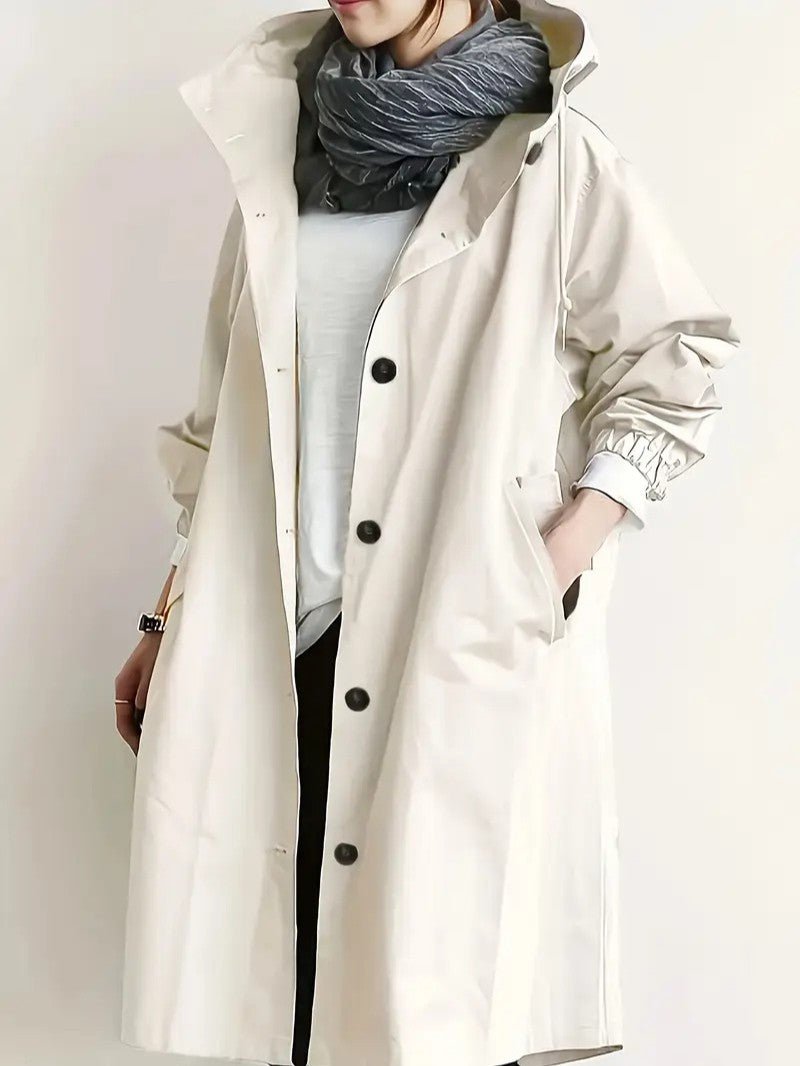 Women's Long Hooded Coat - Women's Coat - Wild Eye Vision