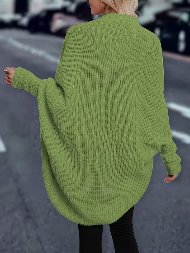 Women’s Long Open Front Cardigan - Women Knit Cardigan - Wild Eye Vision