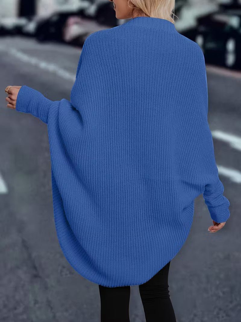 Women’s Long Open Front Cardigan - Women Knit Cardigan - Wild Eye Vision