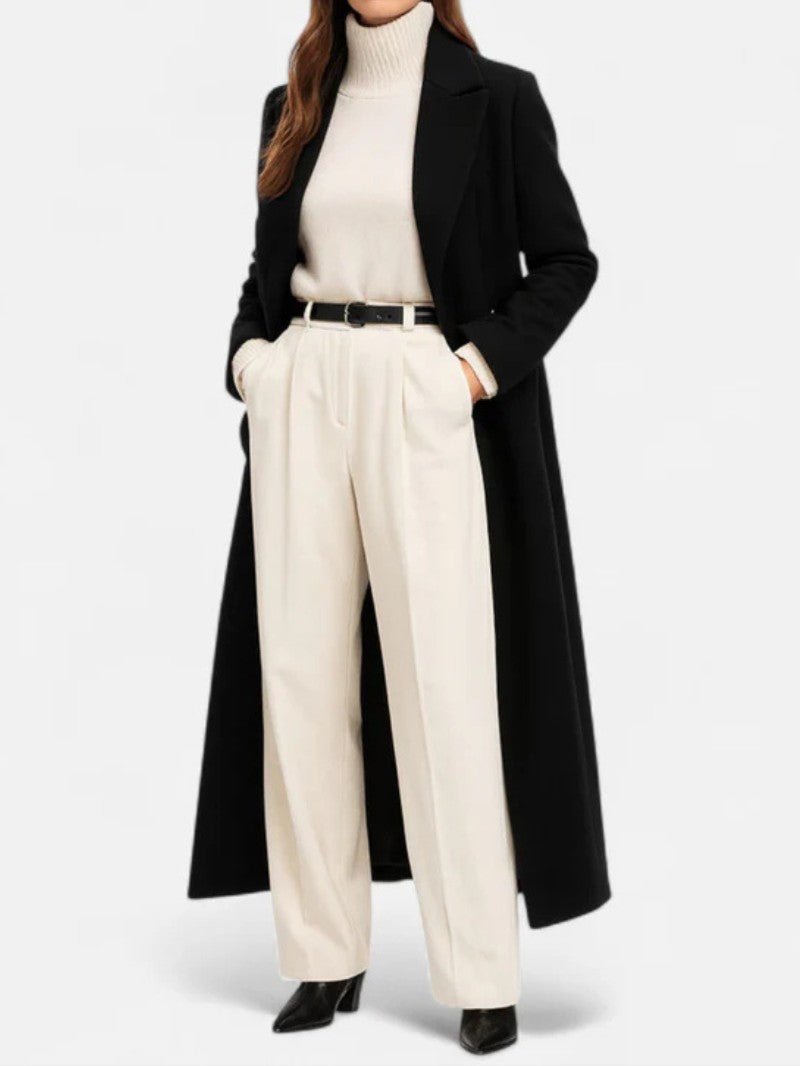 Women's Longline Tailored Overcoat - Women's Coat - Wild Eye Vision