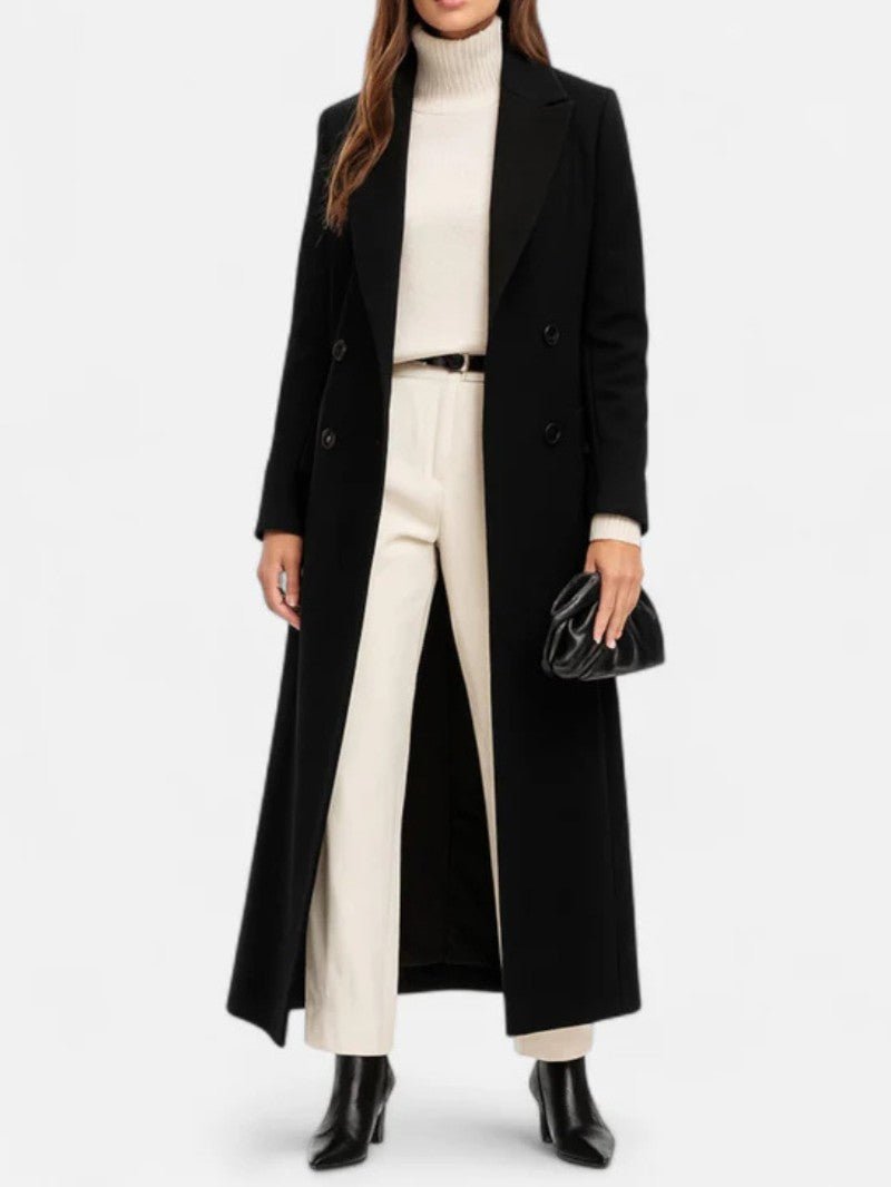 Women's Longline Tailored Overcoat - Women's Coat - Wild Eye Vision